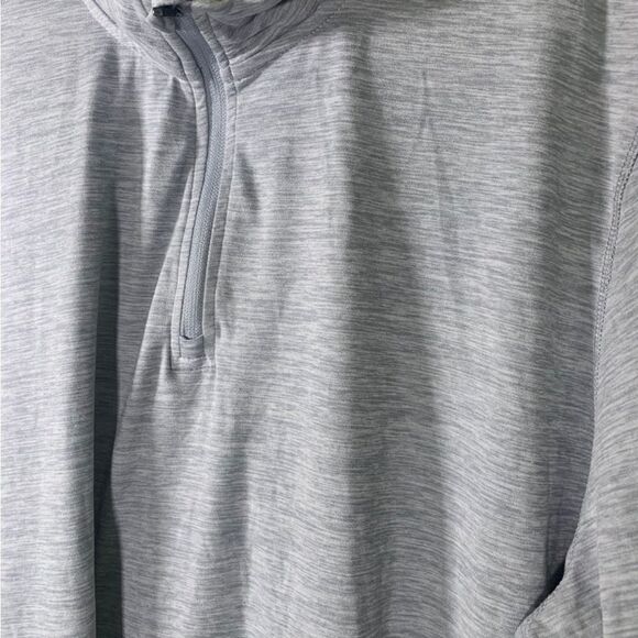 Amazon Essentials XXL Heather Grey 1/4‎ Zip Pullover - Picture 2 of 4